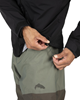 Waterproof Simms fishing jacket ideal for wet weather.